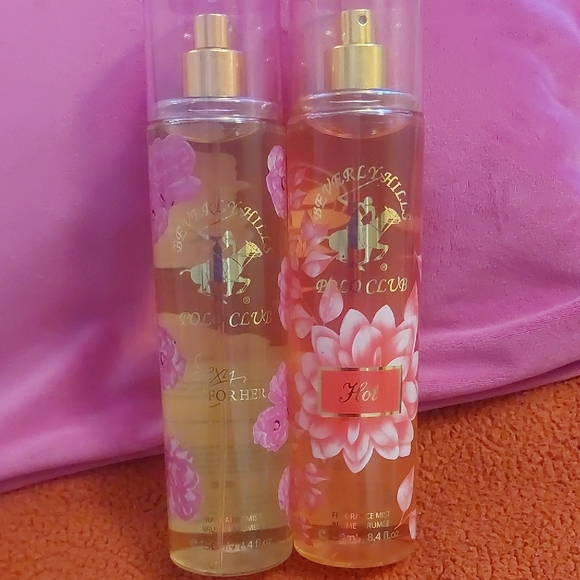 Beverly Hills Polo Club Other - Beverly Hills Polo Club Pink and Gold Moisturizer & Body Oil